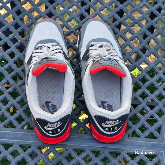 Men’s 11.5 🔥 Nike Air Max 90 Essential 'White Light Iron Ore' Running Shoes - Picture 4 of 7